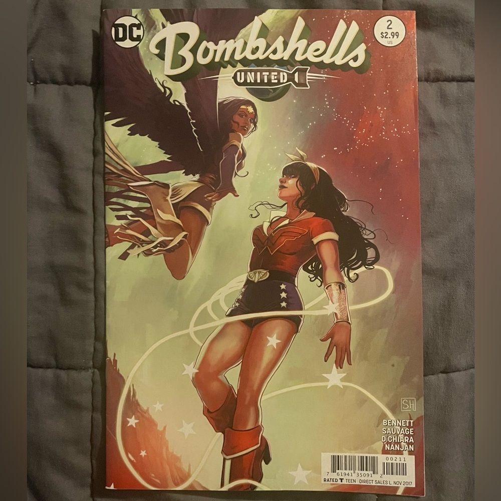Bombshells: United (2017) #2 by Marguerite Bennett Wonder Woman Donna Troy
